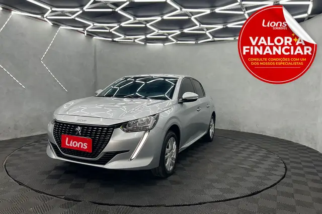 Carro Peugeot 208 2022 Active 1.6 Flex 16V 5p Aut.