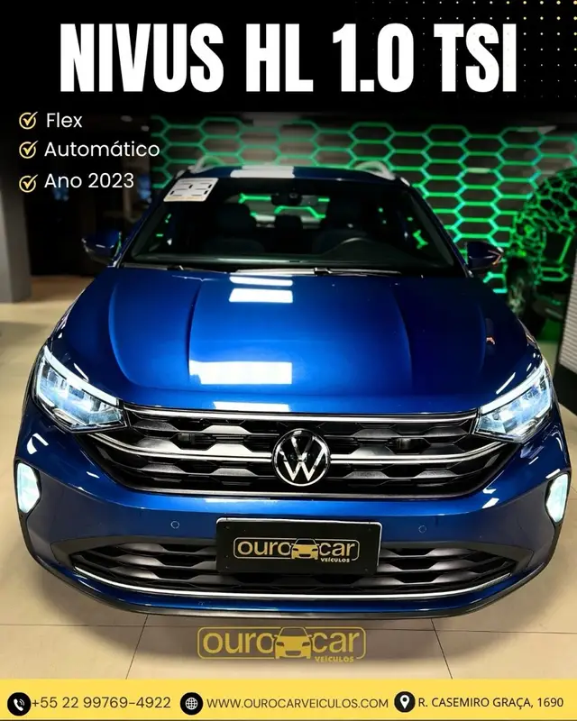 Carro Volkswagen Nivus 2023 Highline 200 TSI