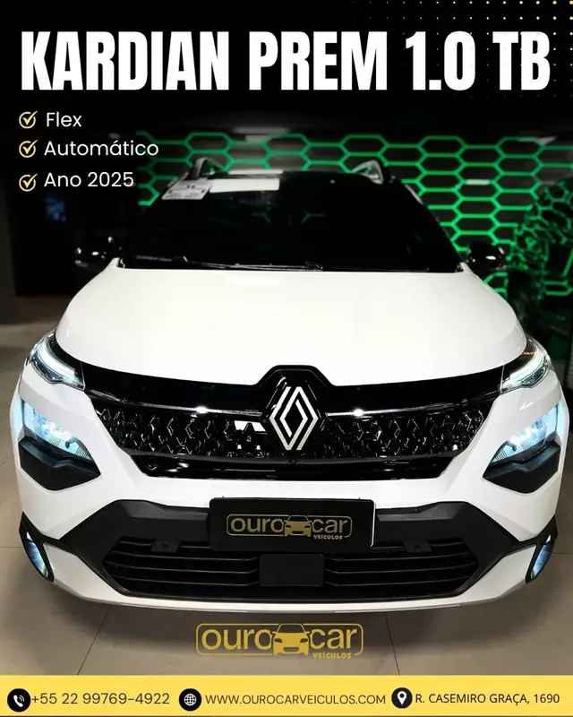 Carro Renault Kardian 2025 Premiere Edition 1.0 Turbo AT