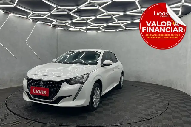 Carro Peugeot 208 2022 Active 1.6 Flex 16V 5p Aut.