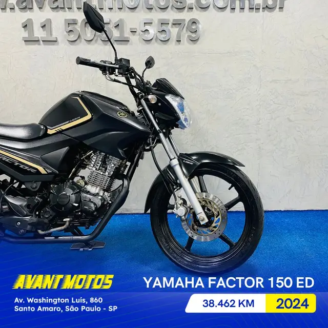 Moto Yamaha YBR 150 Factor 2024 150i ED