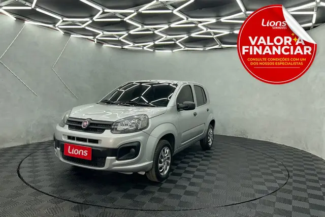 Carro Fiat Uno 2021 Attractive 1.0