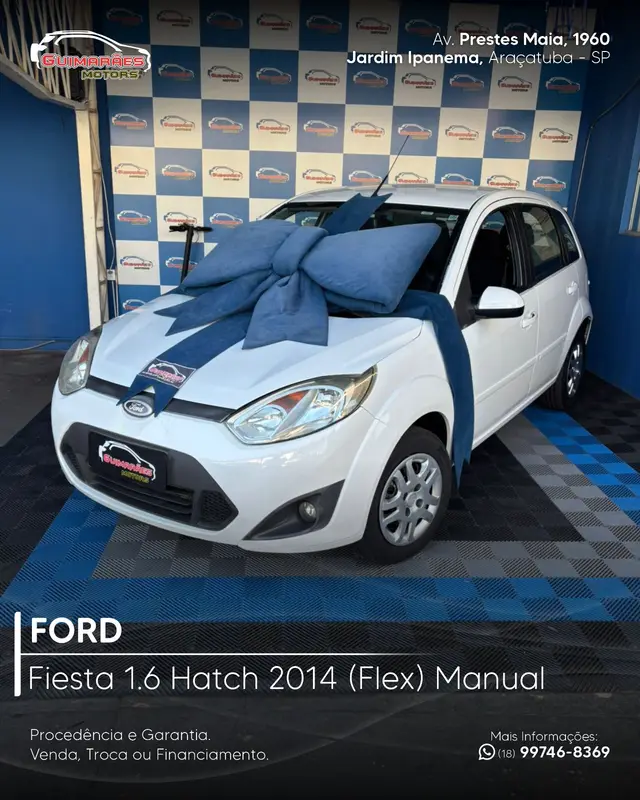 Carro Ford New Fiesta Hatch 2014 New Fiesta SE 1.6 16V