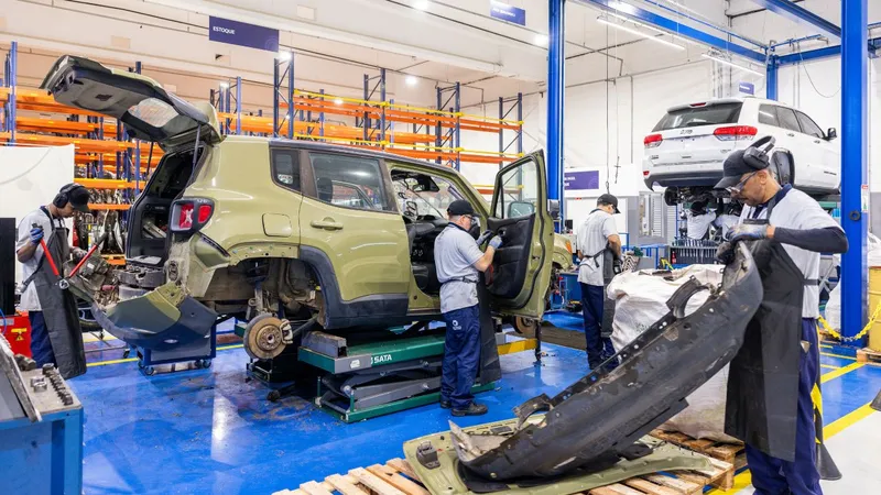 Stellantis cria desmanche para peças com 50% de desconto e 1 ano de garantia