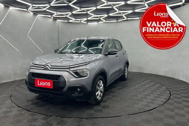 Carro Citroën C3 2023 Live Pack 1.0 (Flex)