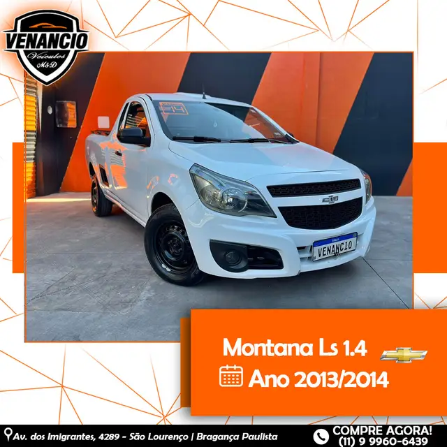 Carro Chevrolet Montana 2014 LS 1.4 (Flex)