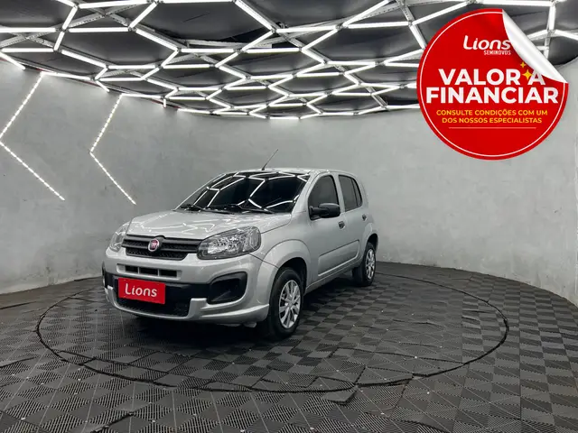 Carro Fiat Uno 2021 Attractive 1.0