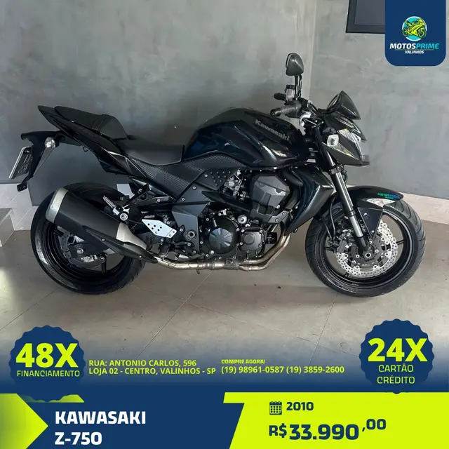 Moto Kawasaki Z 750 2010 (ABS)