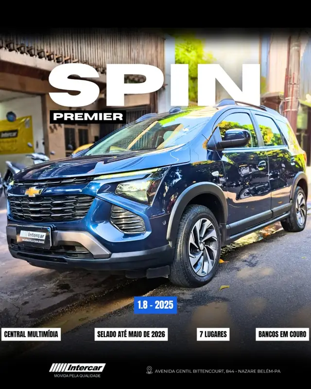 Carro Chevrolet Spin 2025 Premier 1.8 (Aut.)