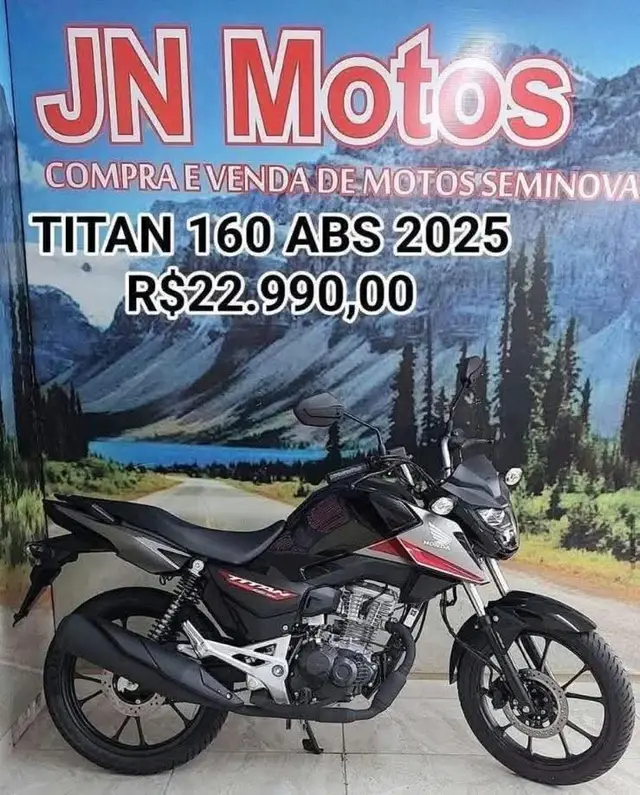 Moto Honda CG 160 2025 Titan