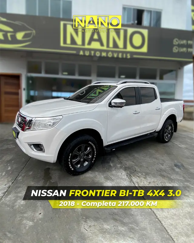 Carro Nissan Frontier 2018 2.3 TD CD SE 4x4 (Aut)