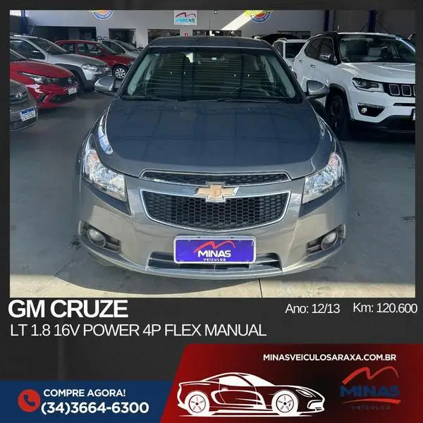 Carro Chevrolet Cruze 2012 LT 1.8 16V Ecotec (Flex)