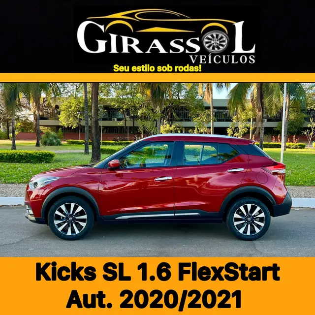 Carro Nissan Kicks 2021 SL 1.6