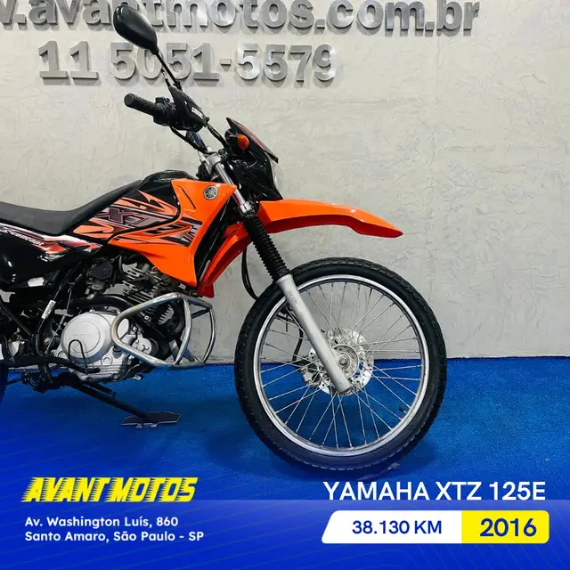 Moto Yamaha Xtz 125 E 2016 XTZ 125 E