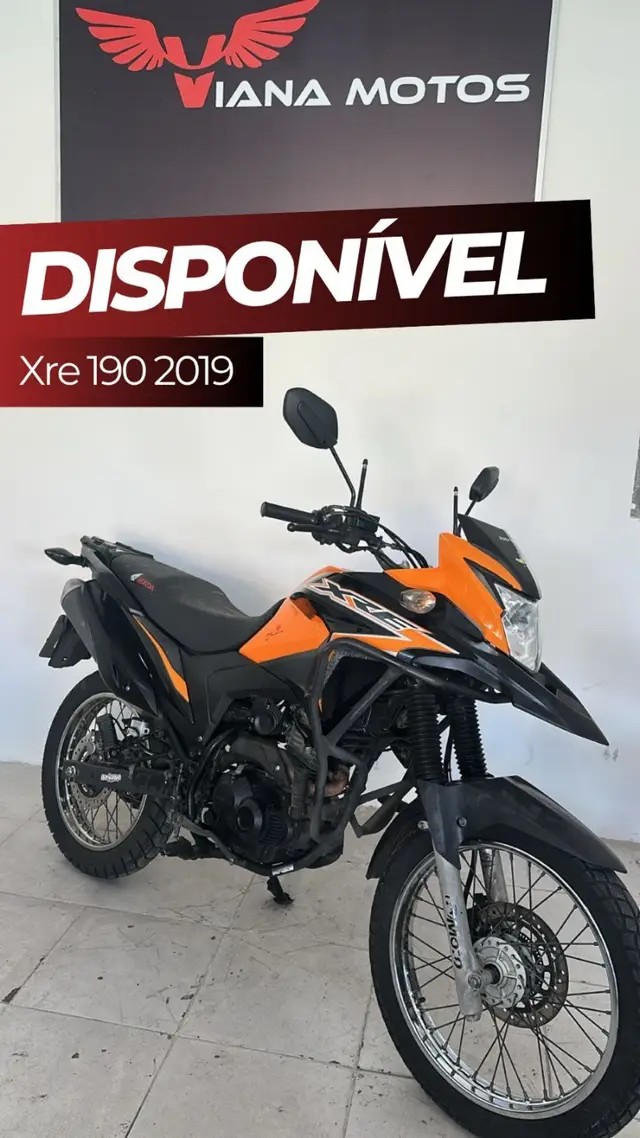 Moto Honda XRE 190 2019 (ABS) (Flex)