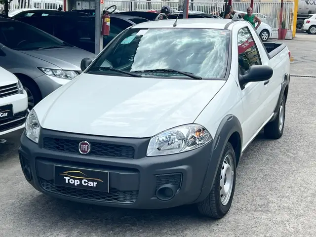 Carro Fiat Strada 2017 Hard Working 1.4 (Flex) (Cabine Simples)