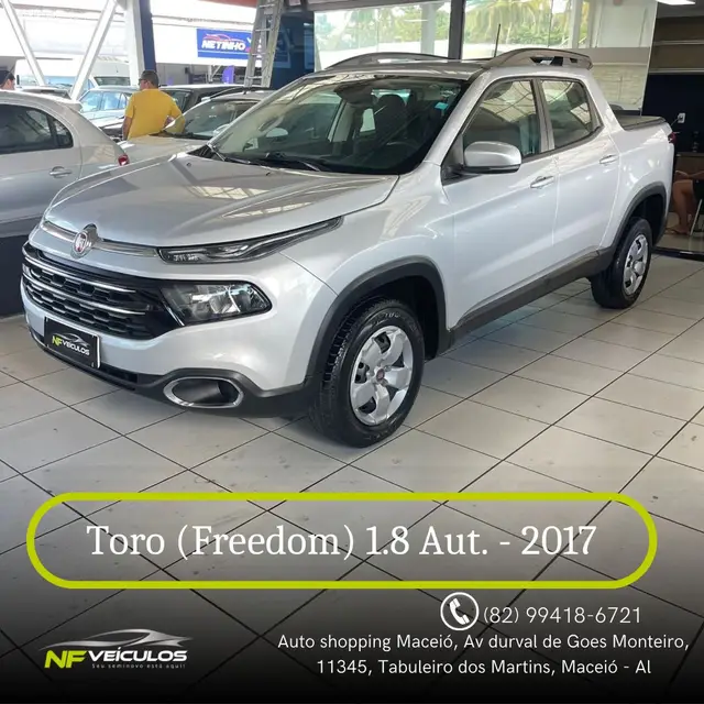 Carro Fiat Toro 2017 Freedom 1.8 AT6 4x2 (Flex)