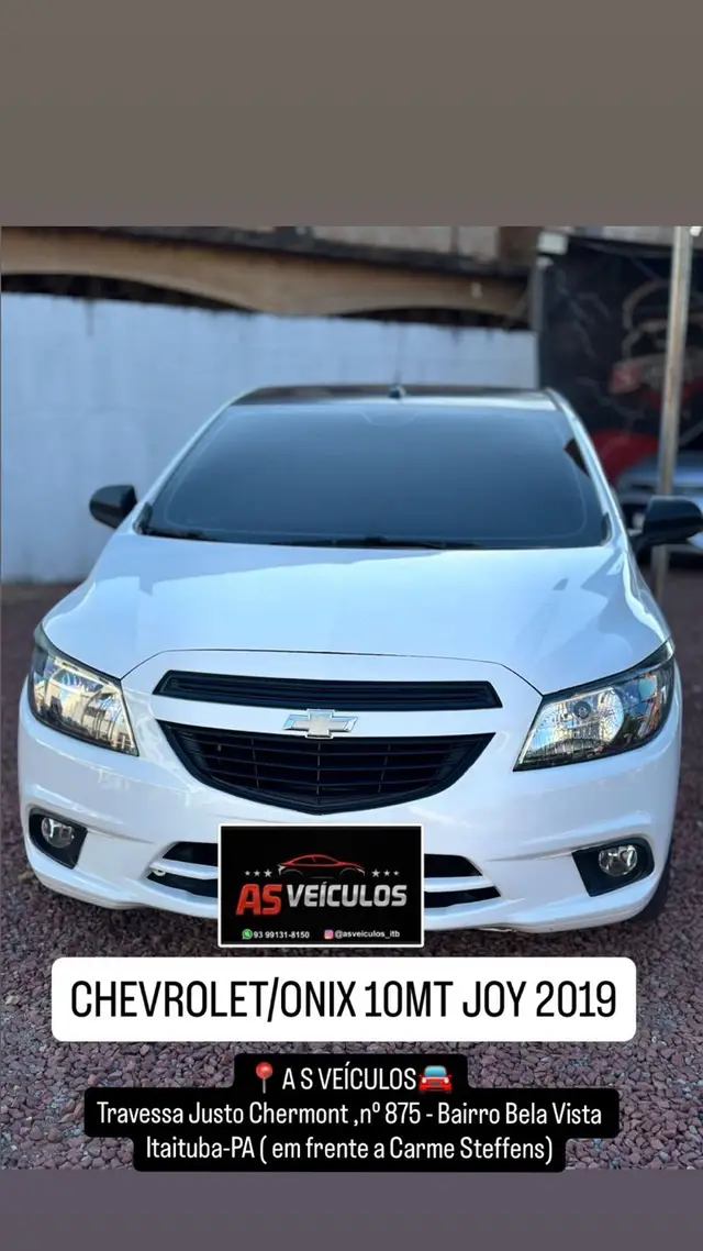 Carro Chevrolet Onix 2019 1.0 Joy SPE/4