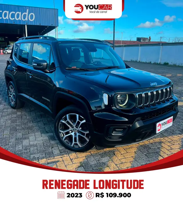 Carro Jeep Renegade 2023 Longitude T270 1.3 Turbo 4x2