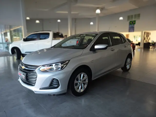 Carro Chevrolet Onix 2021 LT 1.0 Turbo (Flex)