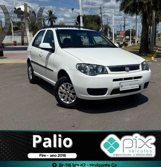 Carro Fiat Palio 2016 Fire Way 1.0 8V (Flex)