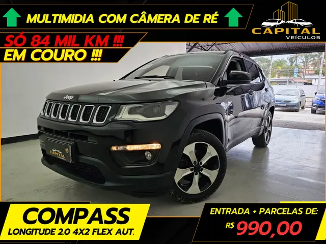 Carro Jeep Compass 2017 2.0 Longitude 4x2 (Aut) (Flex)