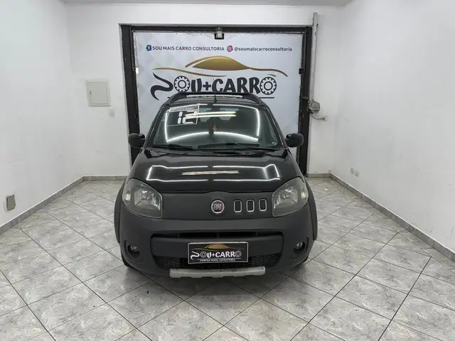 Carro Fiat Uno 2012 Way 1.0 8V (Flex) 4p