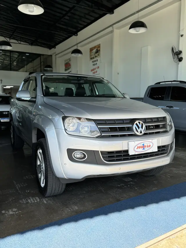 Carro Volkswagen Amarok 2014 2.0 CD 4x4 TDi Highline (Aut)