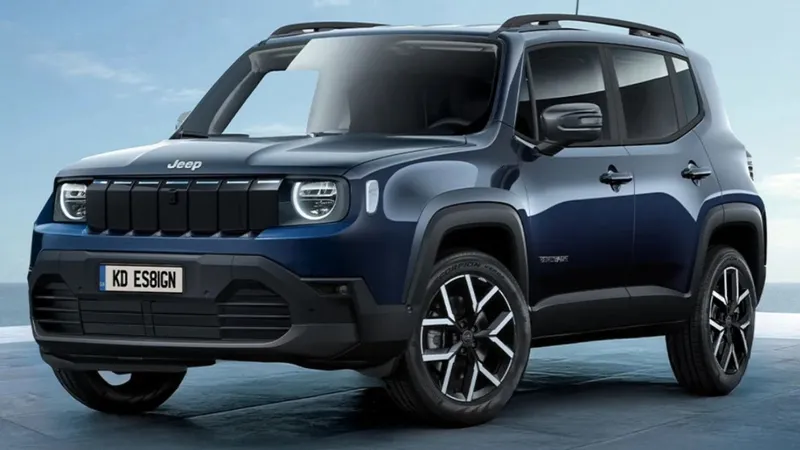 Jeep Renegade 2026 será híbrido mais avançado que Fastback para retomar vendas 