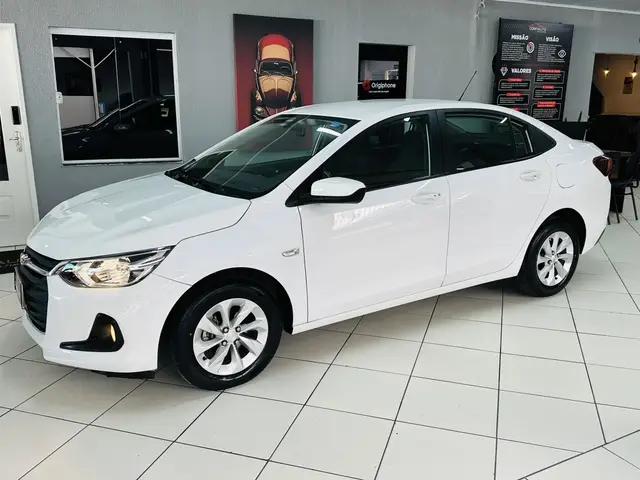 Carro Chevrolet Onix Plus 2021 1.0 LTZ Turbo (Flex) (Aut)