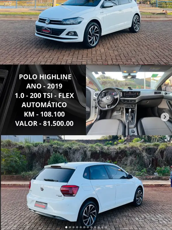 Carro Volkswagen Polo 2019 1.6 MSI (Flex)