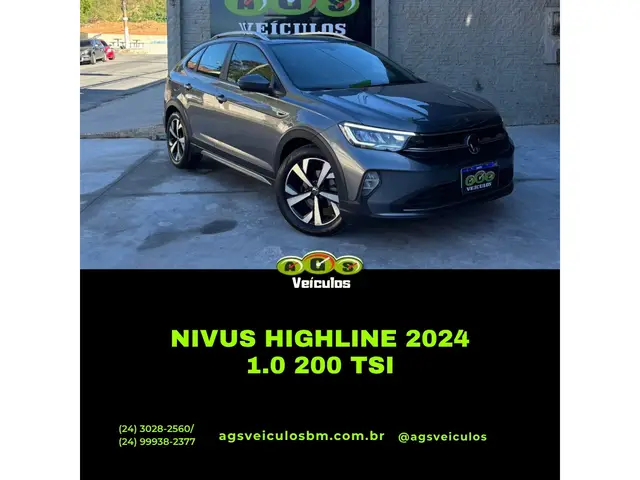 Carro Volkswagen Nivus 2024 Highline 200 TSI
