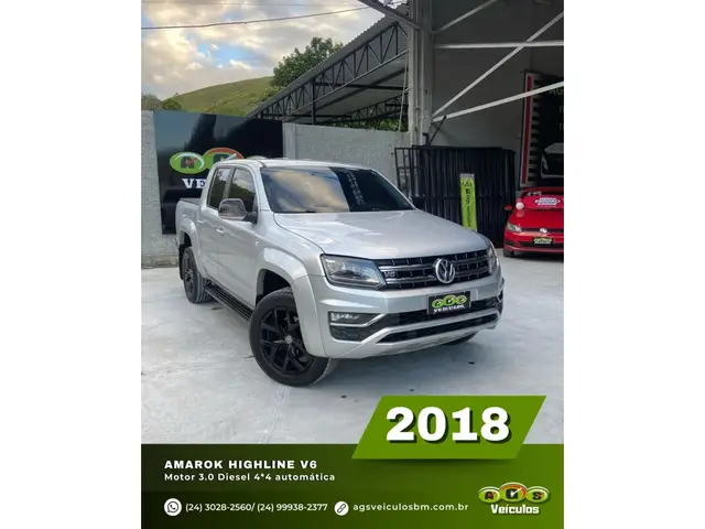 Carro Volkswagen Amarok 2018 3.0 CD 4x4 TDi Highline (Aut)