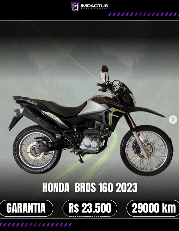 Moto Honda NXR 160 2023 Bros ESDD