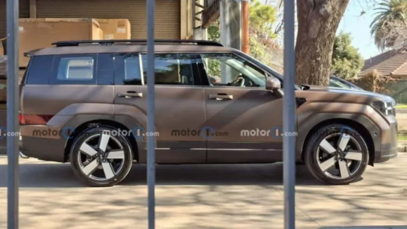 Flagra: novo Hyundai Santa Fe que vem para o Brasil roda em testes na Argentina