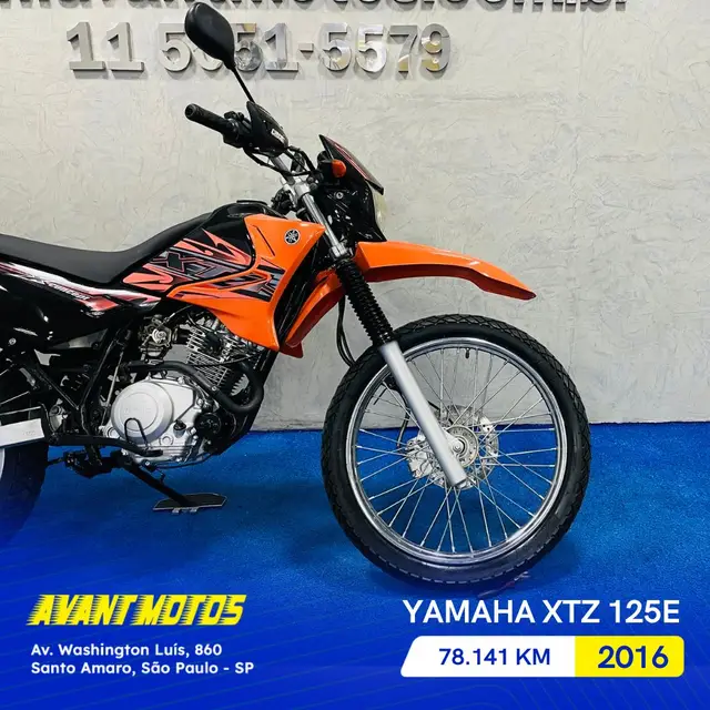 Moto Yamaha Xtz 125 E 2016 XTZ 125 E