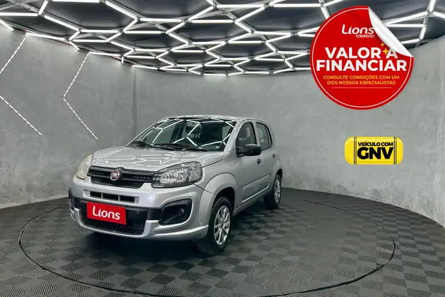 Carro Fiat Uno 2020 Attractive 1.0 8V (Flex) 4p