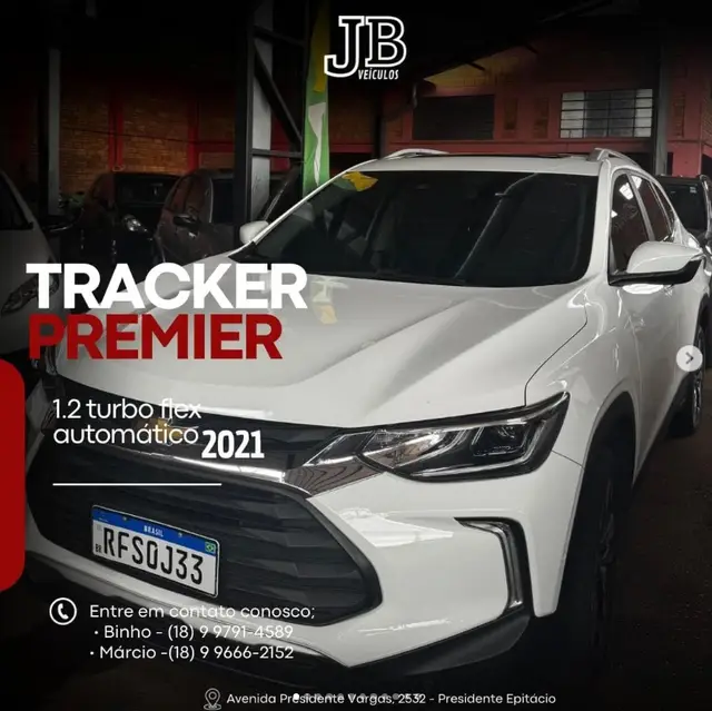 Carro Chevrolet Tracker 2021 1.0 Turbo (Flex)