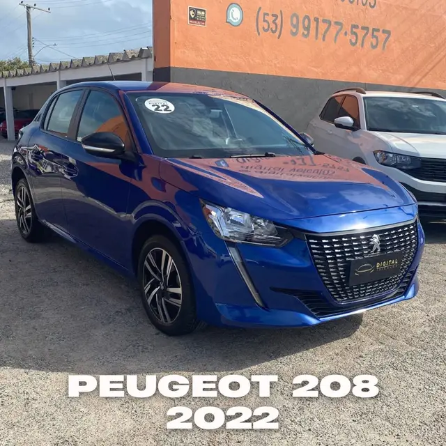 Carro Peugeot 208 2022 Allure 1.6 (Flex) (Aut)