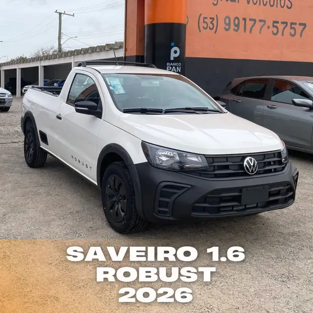 Carro Volkswagen Saveiro 2026 Robust Total Flex CS
