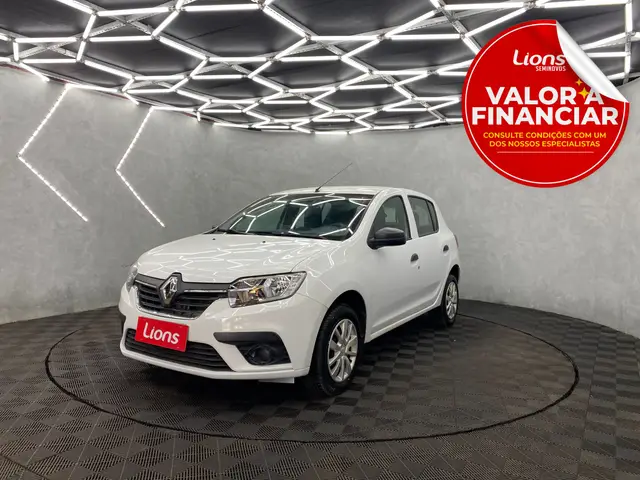 Carro Renault Sandero 2021 Life 1.0 12V SCe (Flex)