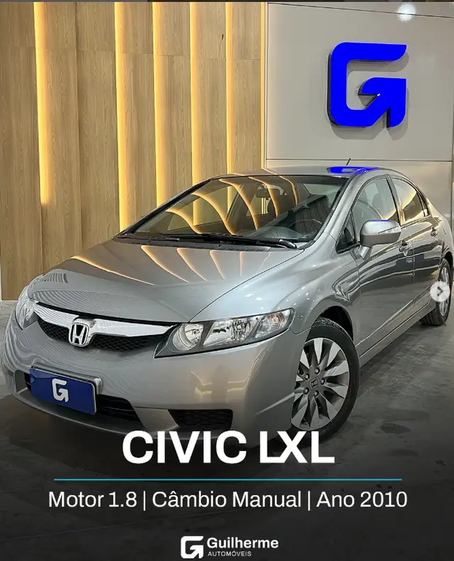 Carro Honda Civic 2010 New  LXL 1.8 16V (Couro) (Aut) (Flex)