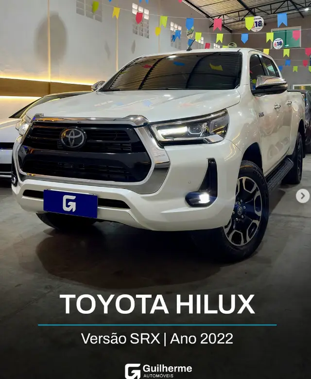 Carro Toyota Hilux Cabine Dupla 2022 SRX Limited 4x4 2.8 Diesel