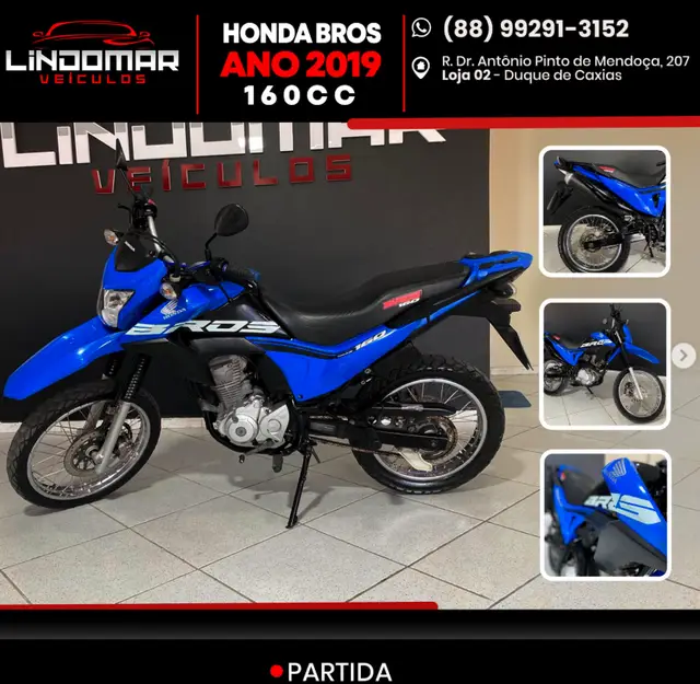 Moto Honda NXR 160 2019 Bros ESDD