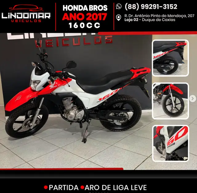 Moto Honda NXR 160 2017 Bros