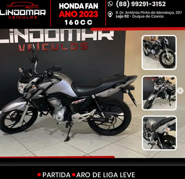 Moto Honda CG 160 2023 Fan