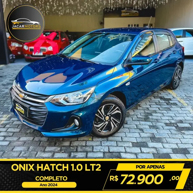 Carro Chevrolet Onix 2024 LT 1.0 Turbo