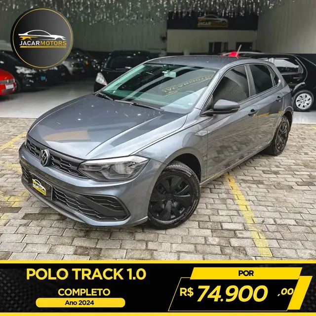 Carro Volkswagen Polo 2024 Track 1.0 Flex 12V 5p