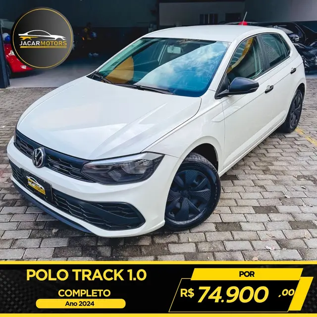 Carro Volkswagen Polo 2024 Track 1.0 Flex 12V 5p