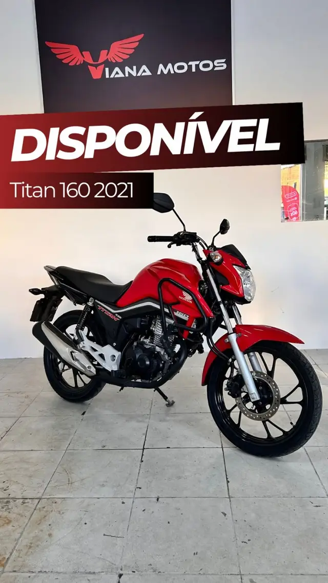 Moto Honda CG 160 2021 Titan